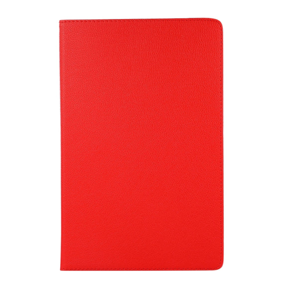 For Lenovo Tab M11 / Xiaoxin Pad 11 2024 360 Degree Rotation Litchi Texture Leather Tablet Case(Red)