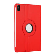 For Lenovo Tab M11 / Xiaoxin Pad 11 2024 360 Degree Rotation Litchi Texture Leather Tablet Case(Red)