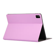 For Lenovo Tab M11 / Xiaoxin Pad 11 2024 Voltage Elastic Texture Flip Tablet Leather Case(Purple)
