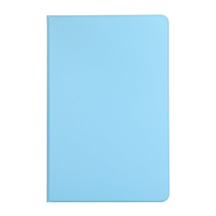 For Lenovo Tab M11 / Xiaoxin Pad 11 2024 Voltage Elastic Texture Flip Tablet Leather Case(Light Blue)