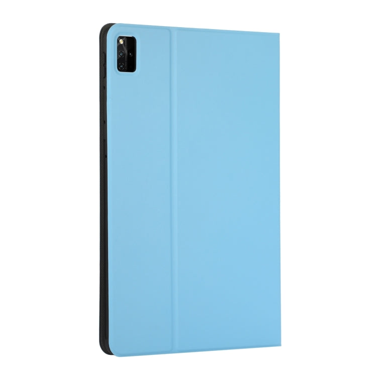 For Lenovo Tab M11 / Xiaoxin Pad 11 2024 Voltage Elastic Texture Flip Tablet Leather Case(Light Blue)