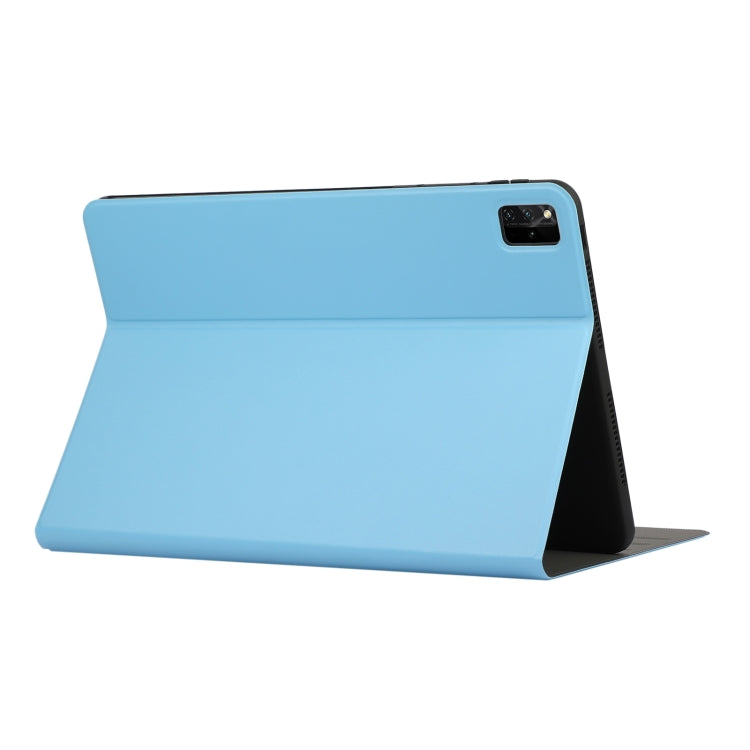 For Lenovo Tab M11 / Xiaoxin Pad 11 2024 Voltage Elastic Texture Flip Tablet Leather Case(Light Blue)