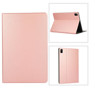 For Lenovo Tab M11 / Xiaoxin Pad 11 2024 Voltage Elastic Texture Flip Tablet Leather Case(Rose Gold)