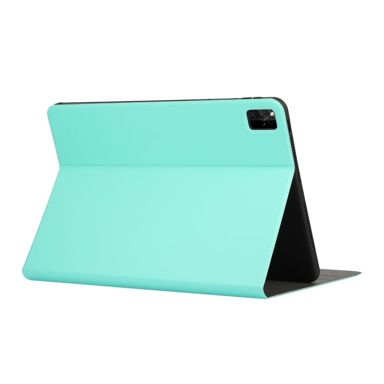For Lenovo Tab M11 / Xiaoxin Pad 11 2024 Voltage Elastic Texture Flip Tablet Leather Case(Green)