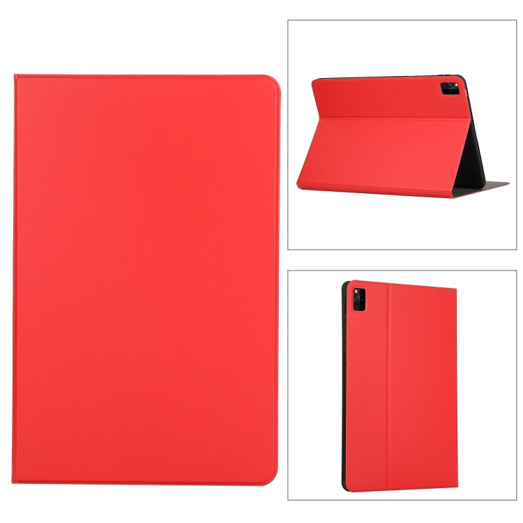 For Lenovo Tab M11 / Xiaoxin Pad 11 2024 Voltage Elastic Texture Flip Tablet Leather Case(Red)