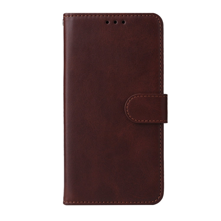 For Google Pixel 9 Pro Classic Calf Texture Flip Leather Phone Case(Brown)