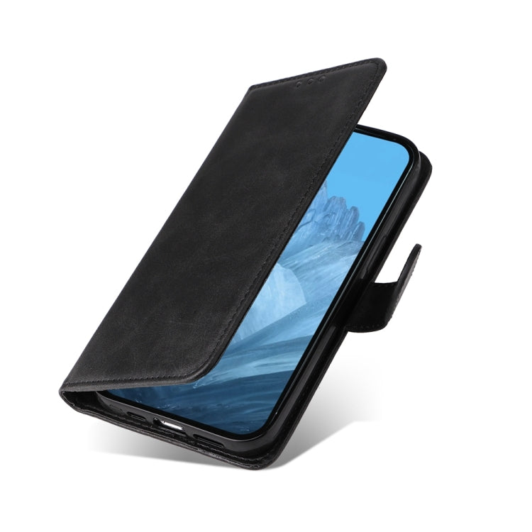 For Google Pixel 9 Classic Calf Texture Flip Leather Phone Case(Black)