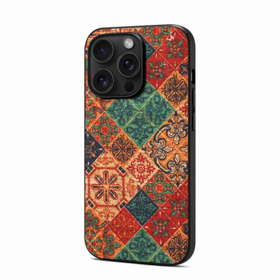 For iPhone 15 Pro Max Four Seasons Flower Language Series TPU Phone Case(Winter Blue)