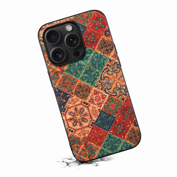 For iPhone 15 Pro Max Four Seasons Flower Language Series TPU Phone Case(Winter Blue)