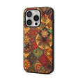 For iPhone 16 Pro Max Four Seasons Flower Language Series TPU Phone Case(Autumn Yellow) - iPhone 16 Pro Max Cases by PMC TechLife | Online Shopping South Africa | PMC TechLife | Buy Now Pay Later Mobicred