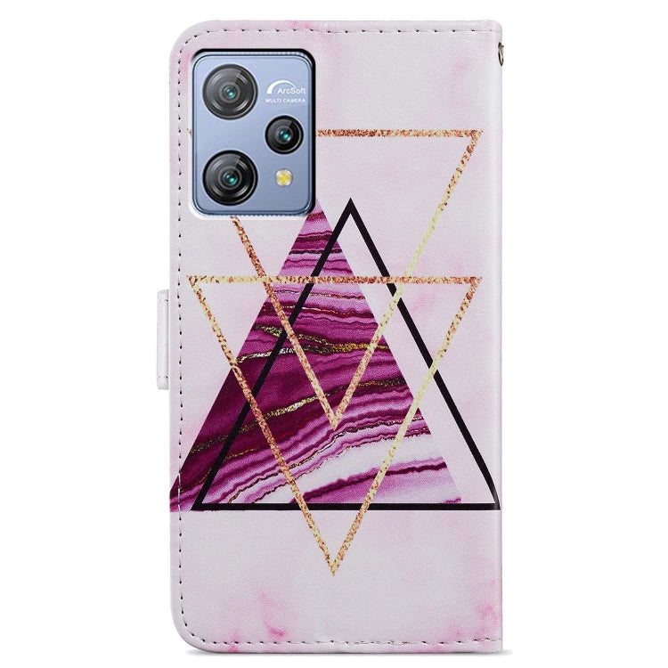 For Blackview A53 Pro Painted Pattern Horizontal Flip Leather Phone Case(Marble)
