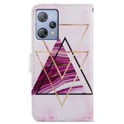 For Blackview A53 Pro Painted Pattern Horizontal Flip Leather Phone Case(Marble)