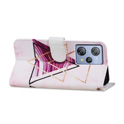 For Blackview A53 Pro Painted Pattern Horizontal Flip Leather Phone Case(Marble)