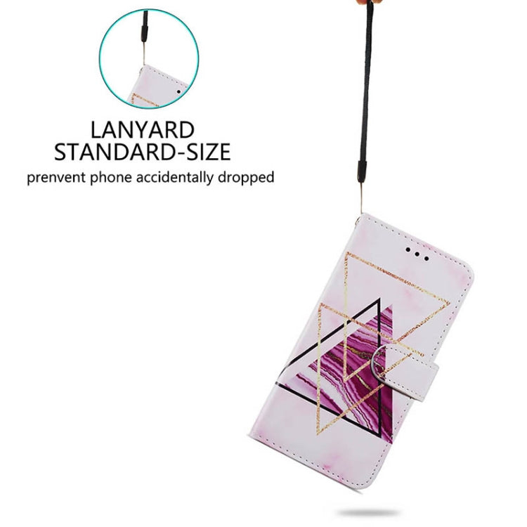 For Blackview A53 Pro Painted Pattern Horizontal Flip Leather Phone Case(Marble)