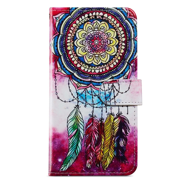 For Blackview A53 Pro Painted Pattern Horizontal Flip Leather Phone Case(Dreamcatcher)