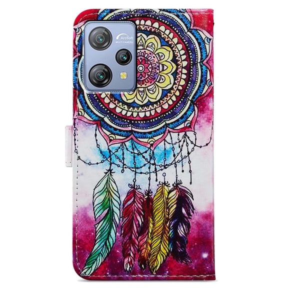 For Blackview A53 Pro Painted Pattern Horizontal Flip Leather Phone Case(Dreamcatcher)