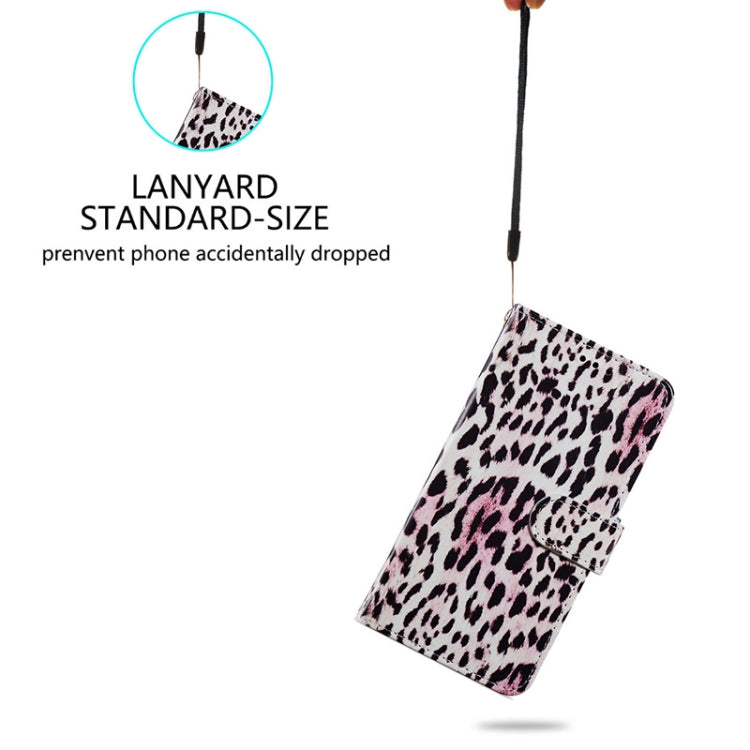 For Blackview A53 Pro Painted Pattern Horizontal Flip Leather Phone Case(Leopard)