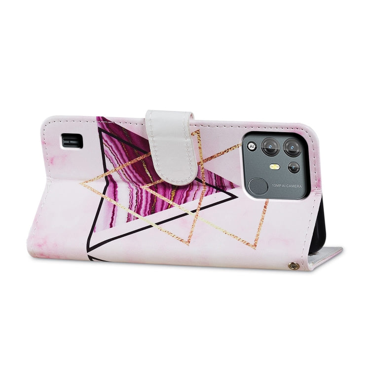 For Blackview A55 Pro Painted Pattern Horizontal Flip Leather Phone Case(Marble)