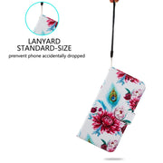 For Blackview A55 Pro Painted Pattern Horizontal Flip Leather Phone Case(Peacock Flower)