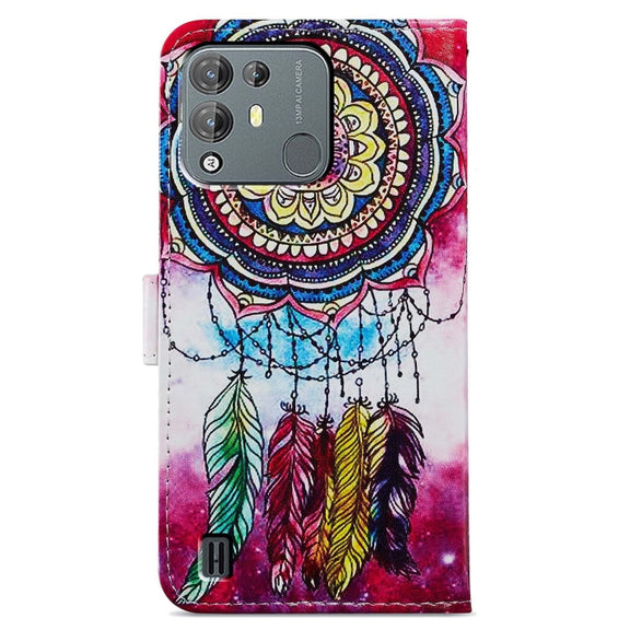 For Blackview A55 Pro Painted Pattern Horizontal Flip Leather Phone Case(Dreamcatcher)