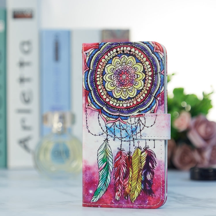 For Blackview A55 Pro Painted Pattern Horizontal Flip Leather Phone Case(Dreamcatcher)