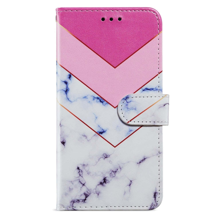 For Blackview A55 Pro Painted Pattern Horizontal Flip Leather Phone Case(Smoke Marble)