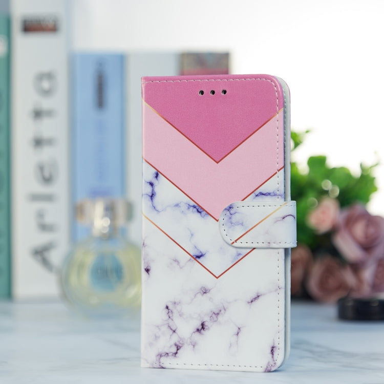 For Blackview A55 Pro Painted Pattern Horizontal Flip Leather Phone Case(Smoke Marble)