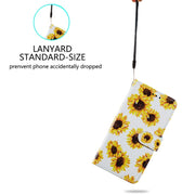 For Blackview A55 Pro Painted Pattern Horizontal Flip Leather Phone Case(Sunflower)