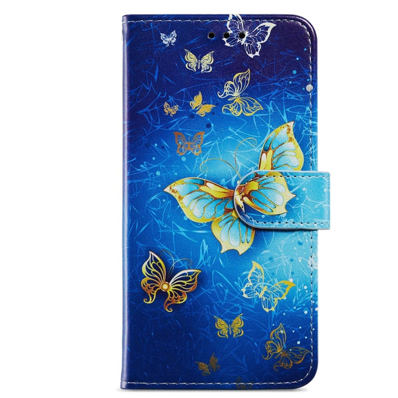 For Ulefone Note 14 Painted Pattern Horizontal Flip Leather Phone Case(Butterfly)