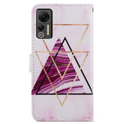 For Ulefone Note 14 Painted Pattern Horizontal Flip Leather Phone Case(Marble)