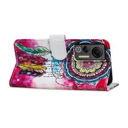 For Ulefone Note 14 Painted Pattern Horizontal Flip Leather Phone Case(Dreamcatcher)
