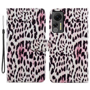 For Ulefone Note 14 Painted Pattern Horizontal Flip Leather Phone Case(Leopard)