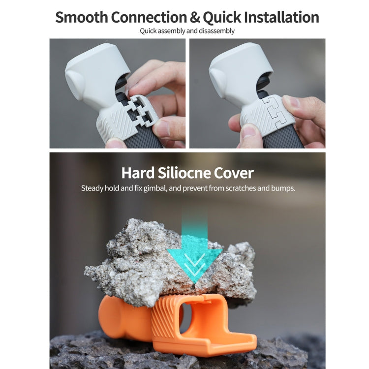 For DJI Osmo Pocket 3 Sunnylife OP3-BHT746 Silicone Protective Case(Red)