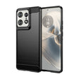 For Motorola Edge 50 Pro Carbon Fiber Brushed Texture TPU Phone Case(Black) - free shipping - PMC TechLife - Order now!