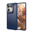 For Motorola Moto X50 Ultra Carbon Fiber Brushed Texture TPU Phone Case(Blue) - free shipping - PMC TechLife - Order now!