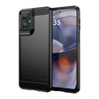 For Motorola Moto G55 5G Carbon Fiber Brushed Texture TPU Phone Case(Black) - free shipping - PMC TechLife - Order now!
