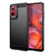 For Motorola Moto E15 Carbon Fiber Brushed Texture TPU Phone Case(Black) - free shipping - PMC TechLife - Order now!