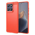 For Motorola Edge 60 Fusion Carbon Fiber Brushed Texture TPU Phone Case(Red) - free shipping - PMC TechLife - Order now!