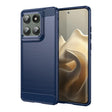 For Motorola Edge 60 Pro Carbon Fiber Brushed Texture TPU Phone Case(Blue) - free shipping - PMC TechLife - Order now!