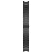 For Samsung Galaxy Watch6/6 Classic/5/5 Pro Button Style Three-bead Metal Watch Band(Silver)