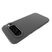 For Google Pixel 9 Pro Water-resistant Texture TPU Phone Case(Transparent)
