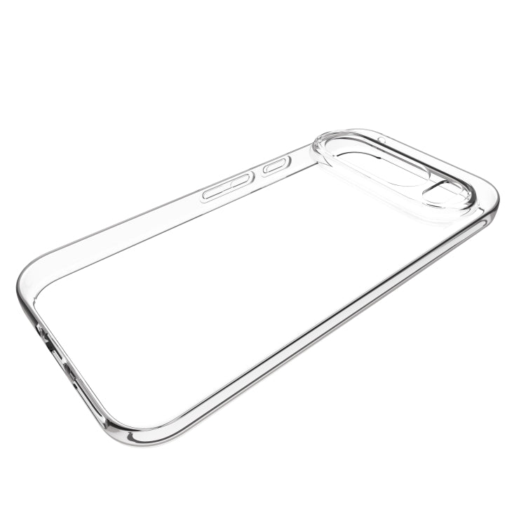 For Google Pixel 9 Pro Water-resistant Texture TPU Phone Case(Transparent)