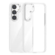 For Samsung Galaxy S25+ 5G Anti-fingerprint Highly Transparent PC Phone Case(White) - Galaxy S25+ 5G Cases by PMC Jewellery | Online Shopping South Africa | PMC Jewellery | Buy Now Pay Later Mobicred