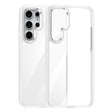 For Samsung Galaxy S25 Ultra 5G Anti-fingerprint Highly Transparent PC Phone Case(White) - Galaxy S25 Ultra 5G Cases by PMC Jewellery | Online Shopping South Africa | PMC Jewellery | Buy Now Pay Later Mobicred