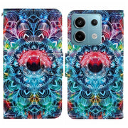 For Xiaomi Redmi Note 13 Pro 5G Colored Drawing Pattern Leather Phone Case(Mandala)