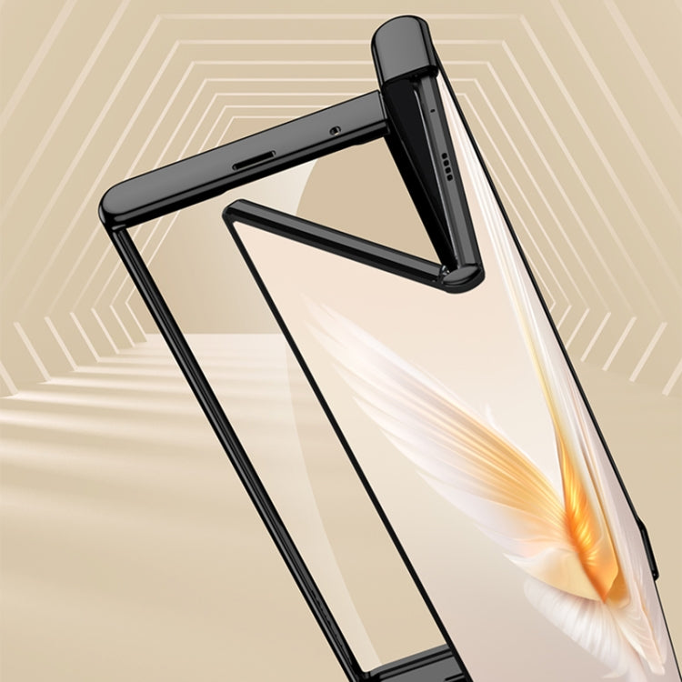 For Honor V Purse GKK Integrated Flip Electroplating TPU Case with Holder(Gold)