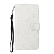 For Google Pixel 9 / 9 Pro Ethnic Style Embossed Pattern Leather Phone Case(White)