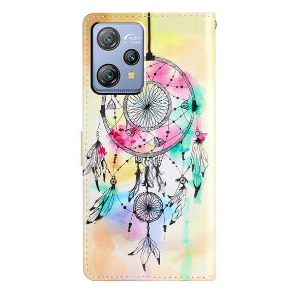 For Blackview A53 Pro Colored Drawing Leather Phone Case(Dream Catcher)
