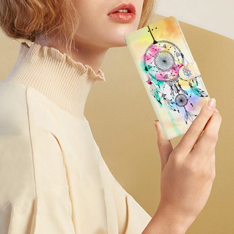 For Blackview A53 Pro Colored Drawing Leather Phone Case(Dream Catcher)