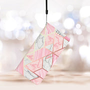 For Blackview A55 Pro Colored Drawing Leather Phone Case(Pink Marble)